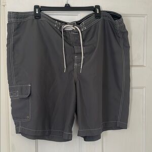 Men's Gray Swim Shorts